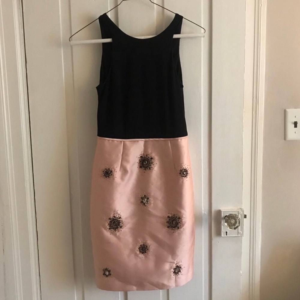 Gorgeous Adrianna Papell high neck dress!